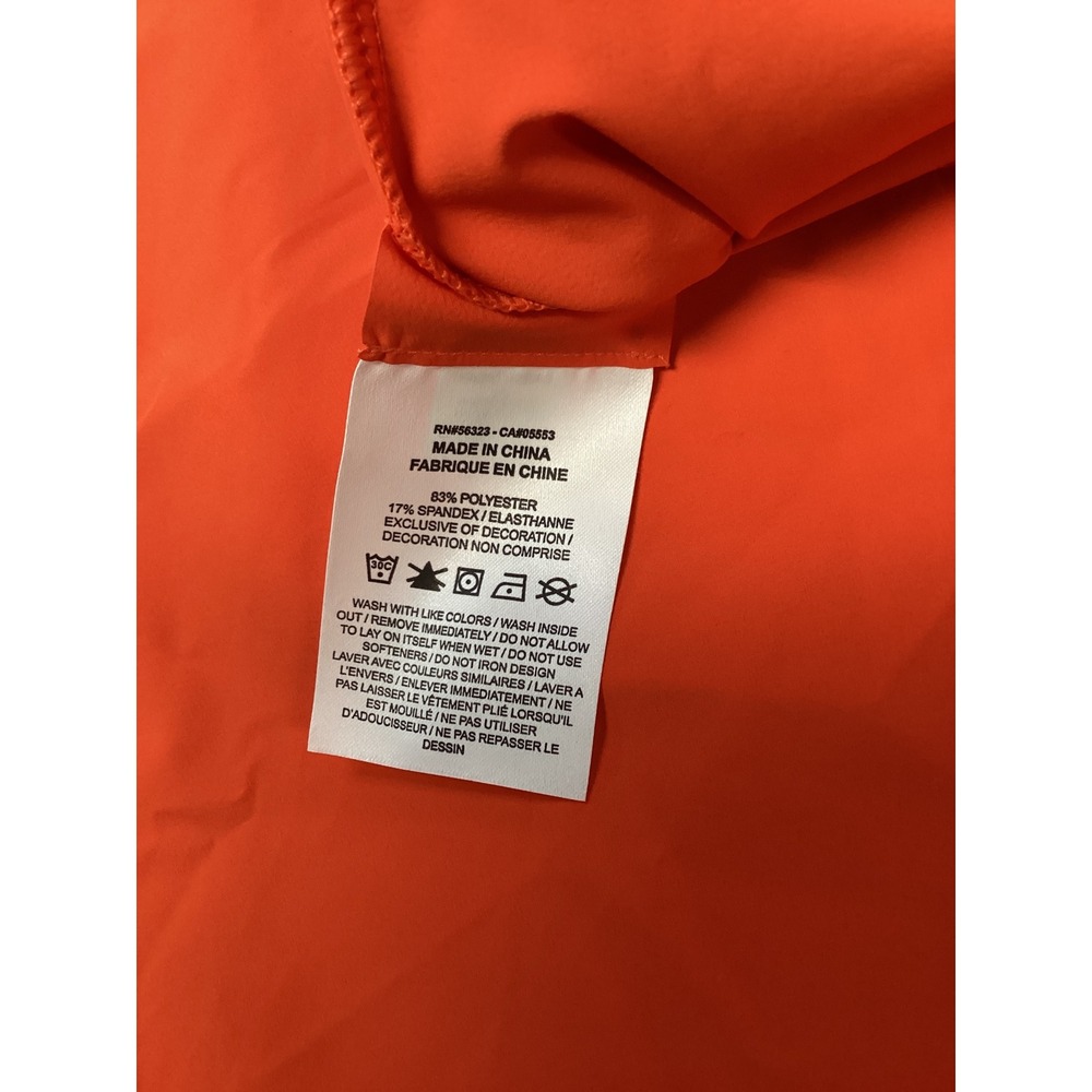 Nike Womens 24.7 Dri-FIT High Rise Wide Leg Training Pants Orange HM8389-633 XL - Picture 5 of 6